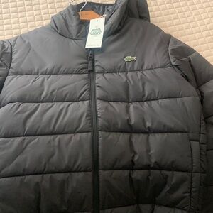 Lacoste Black Puffer Jacket